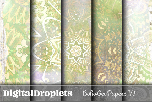 Boho Geo Papers Vol. 3: Elevate Your Creative Projects