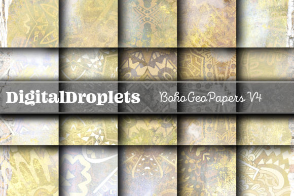 Boho Geo Papers Vol. 4 | Collection