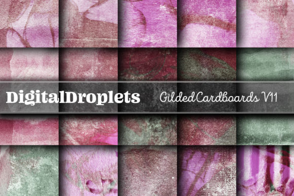 Gilded Cardboards Vol. 11: Vintage Texture & Design