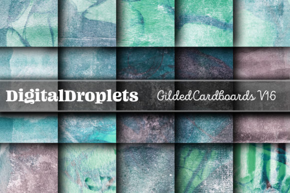 Gilded Cardboards Vol. 16: Vintage Texture for Modern Design