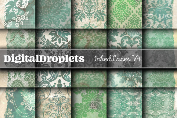 Inked Laces Vol. 4: Vintage Textures for Modern Design
