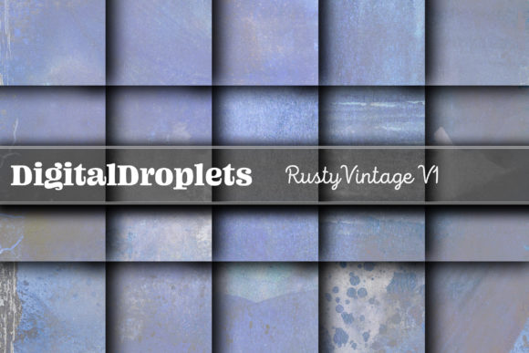 Rusty Vintage Papers Vol. 1: Textured Backgrounds for Design