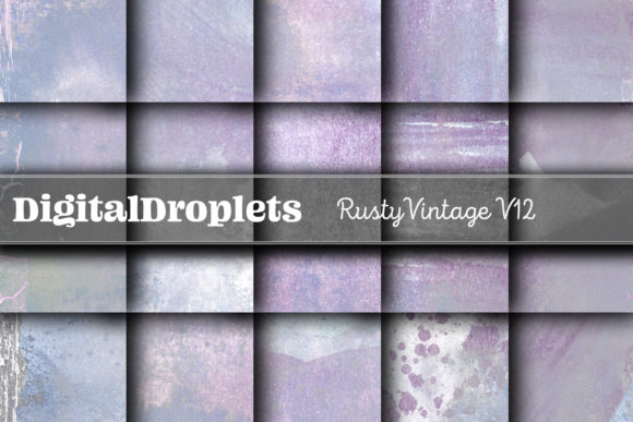 Rusty Vintage Papers Vol.12 | Collection for Authentic Design