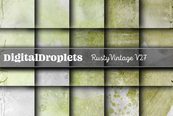Rusty Vintage Papers Vol.27: Authentic Textured Backgrounds