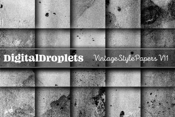 Vintage Style Papers Vol. 11: Elevate Your Design Projects