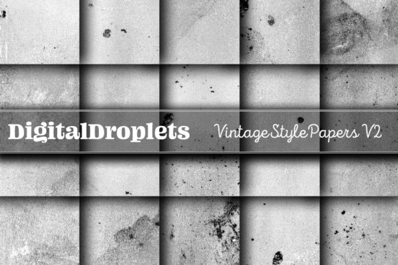 Vintage Style Papers Vol. 2 | Collection: A Designer's Texture Toolkit