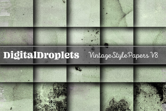 Vintage Style Papers Vol. 8: A Designer's Texture Toolkit