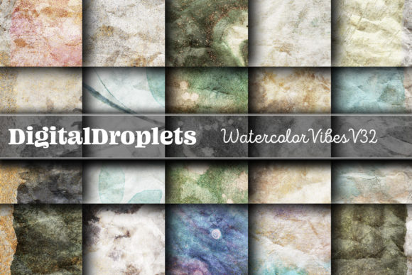 Watercolor Vibes Vol. 32: A Designer's Guide to Textured Artistry